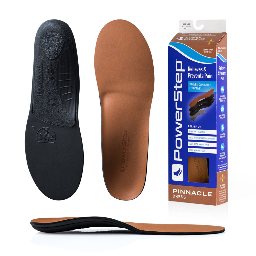 PowerStep Pinnacle Dress Arch Supporting Insoles