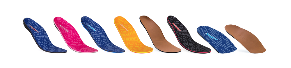 Find the right arch support shoe insert for pain relief from metatarsalgia and many other foot conditions.