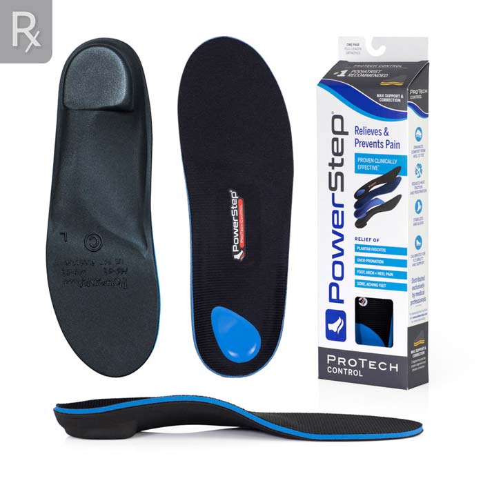 PowerStep ProTech Control Othortic Insoles