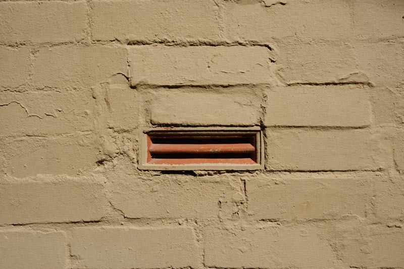 single brick air vent