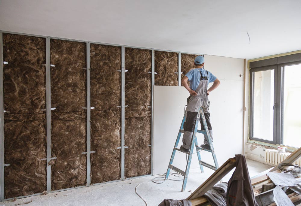 sound insulation for drywall plasterboard