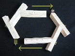 adjustable hexagon slump mold assembly