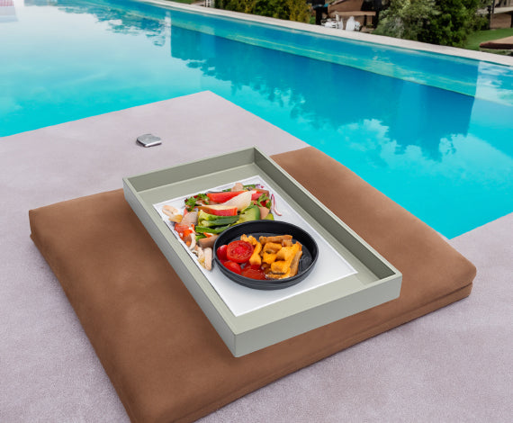 OI SOI OI Tray in Cool Grey 50x25