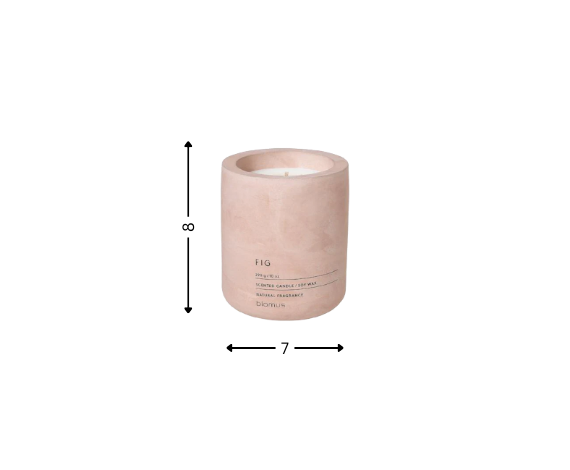 Rose dust Scented Candle