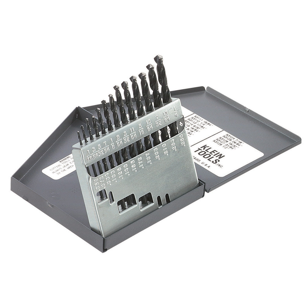 KLEIN TOOLS 13 PC. Regular-Point Drill-Bit Set