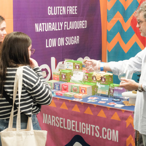 Photo from Marsel Delights stand at the London Coffee Festival