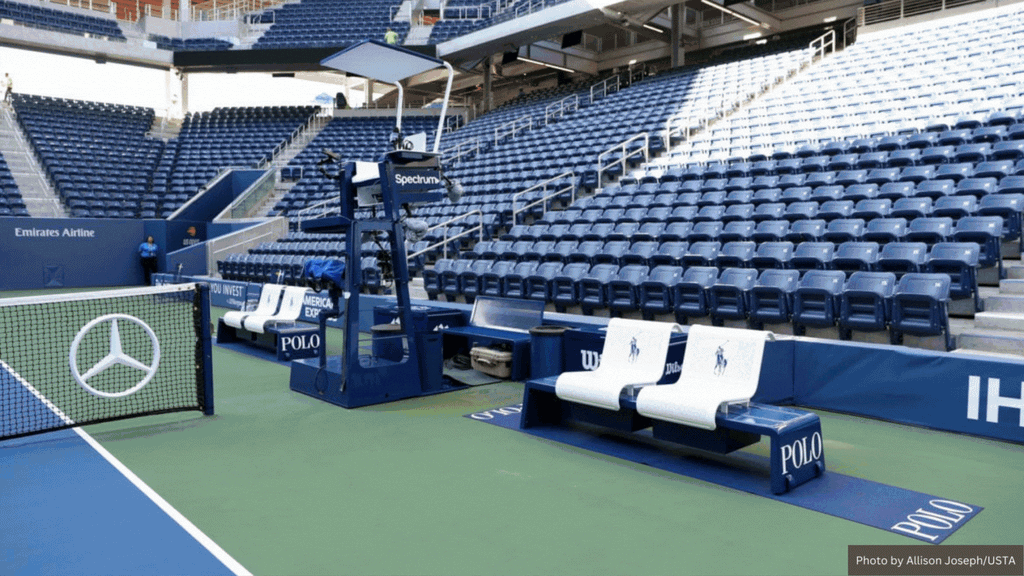 The US Open Stadium Furniture