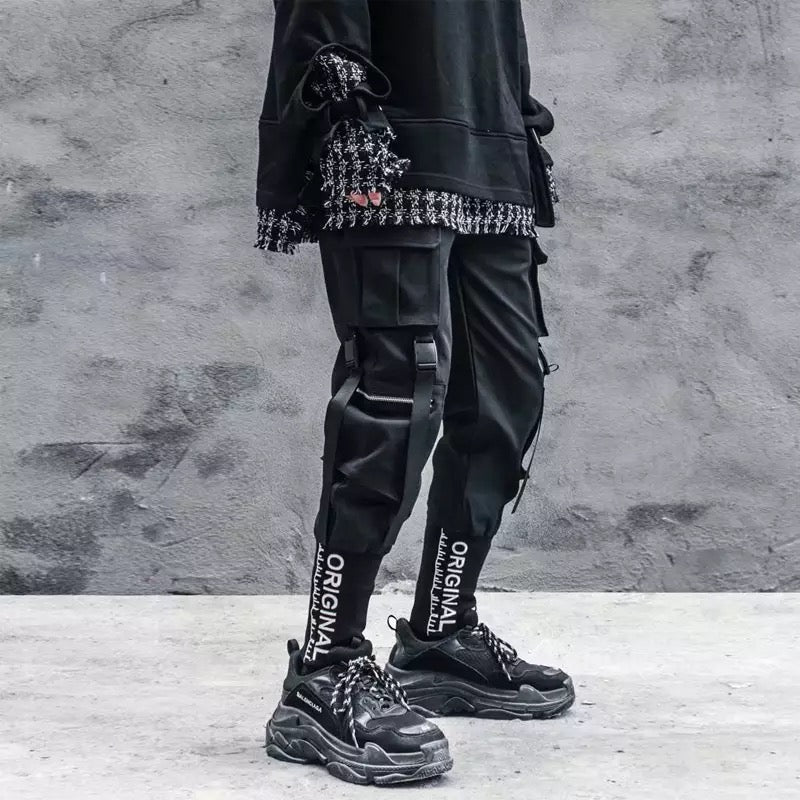 TO Multiple Straps Techwear Cargo Pants – Techwear On