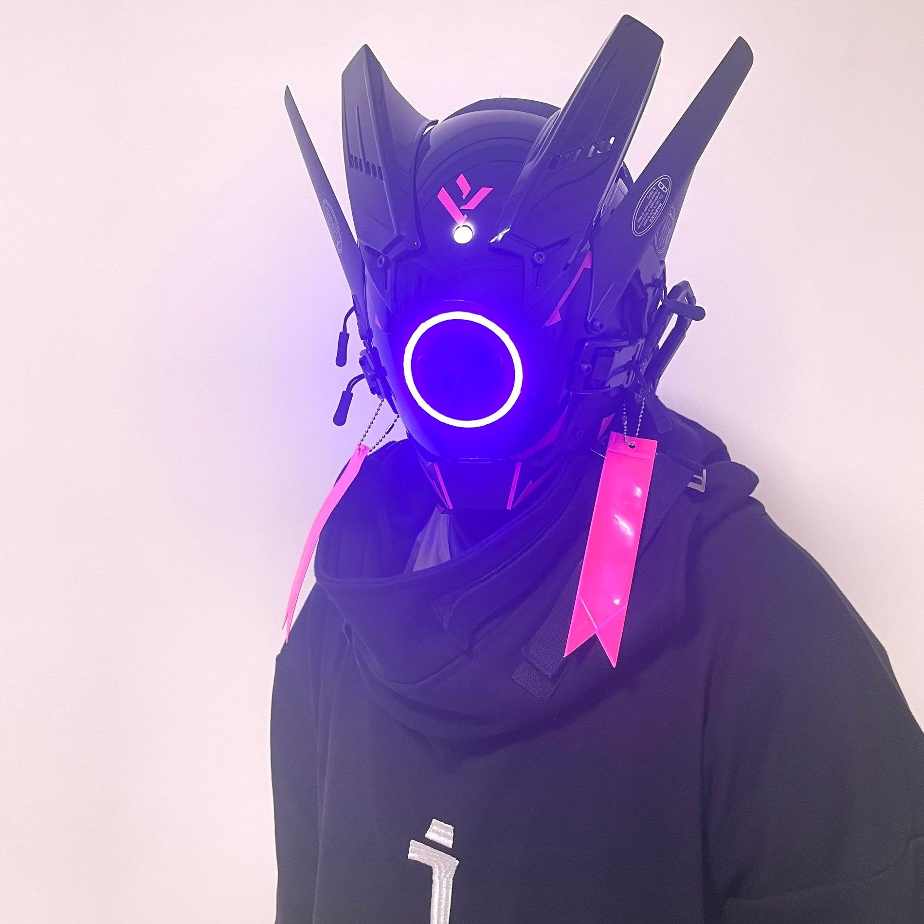 To Cyberpunk Techwear Led Mask Techwear On 7852