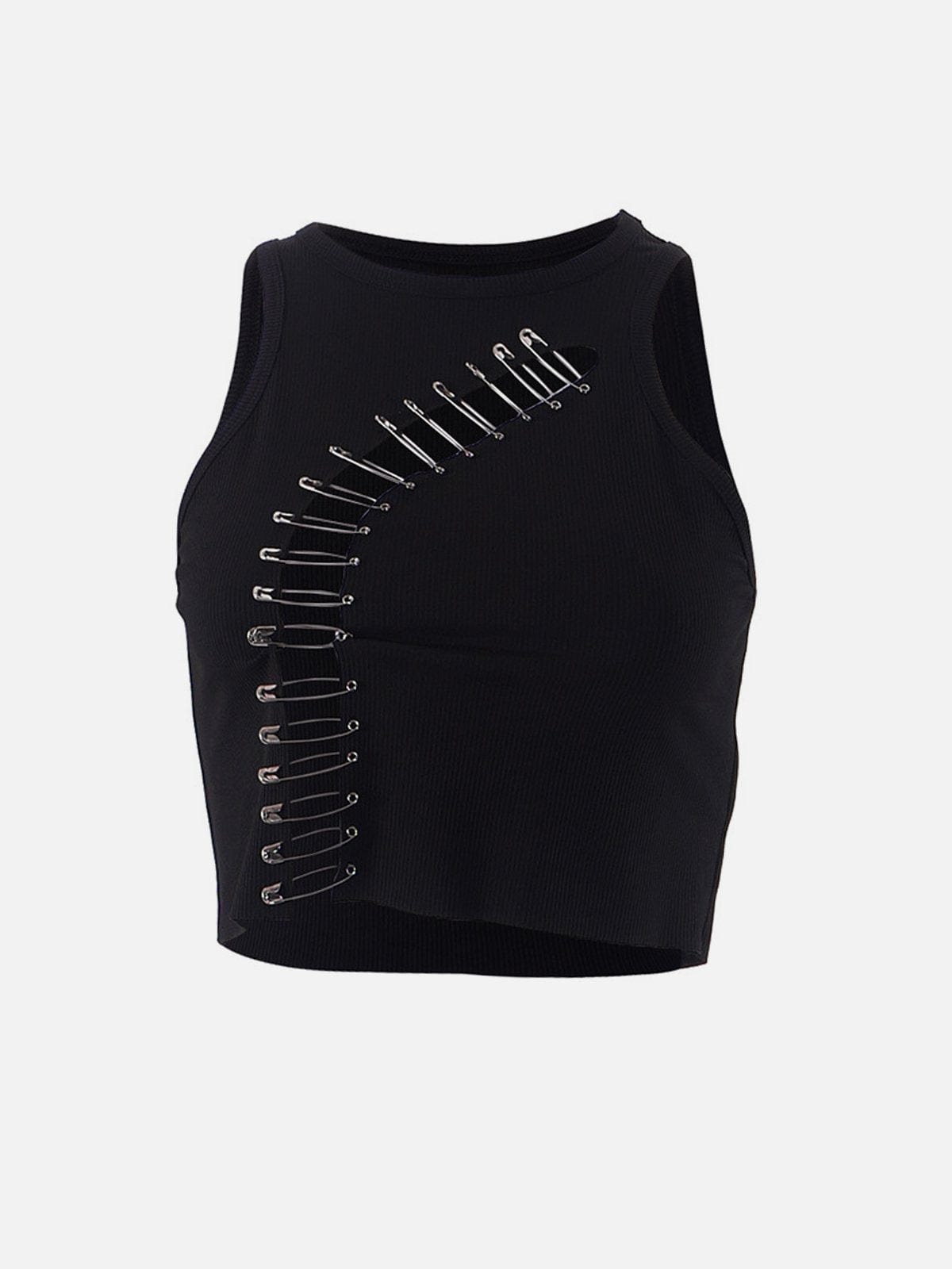 Pin Cut-out Vest – Techwear On