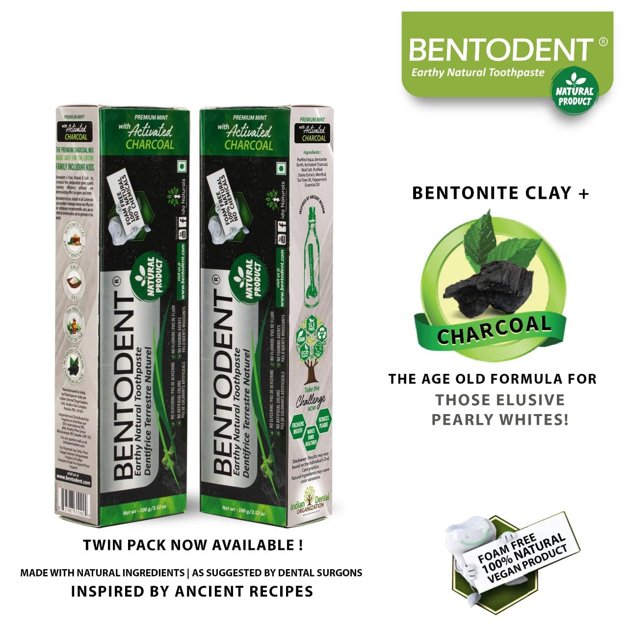 dentifrice charcoal toothpaste