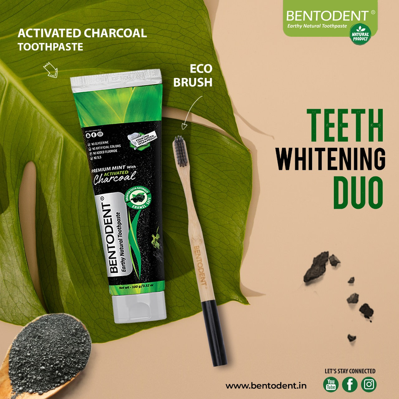 charcoal tooth paste