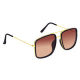 Dervin Square Sunglasses for Men (Brown) - Dervin