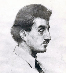 Rihani portrait by S.J. Woolf