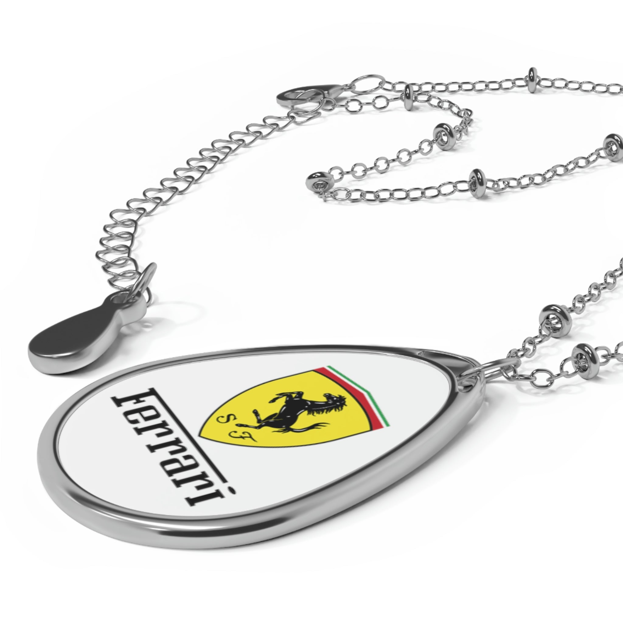 Ferrari Oval Necklace™ – CAR LOVERS WORLD