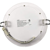 [6 pack] 6 Inch Recessed Downlight Dimmable 12w 1000lm 4000K White trim