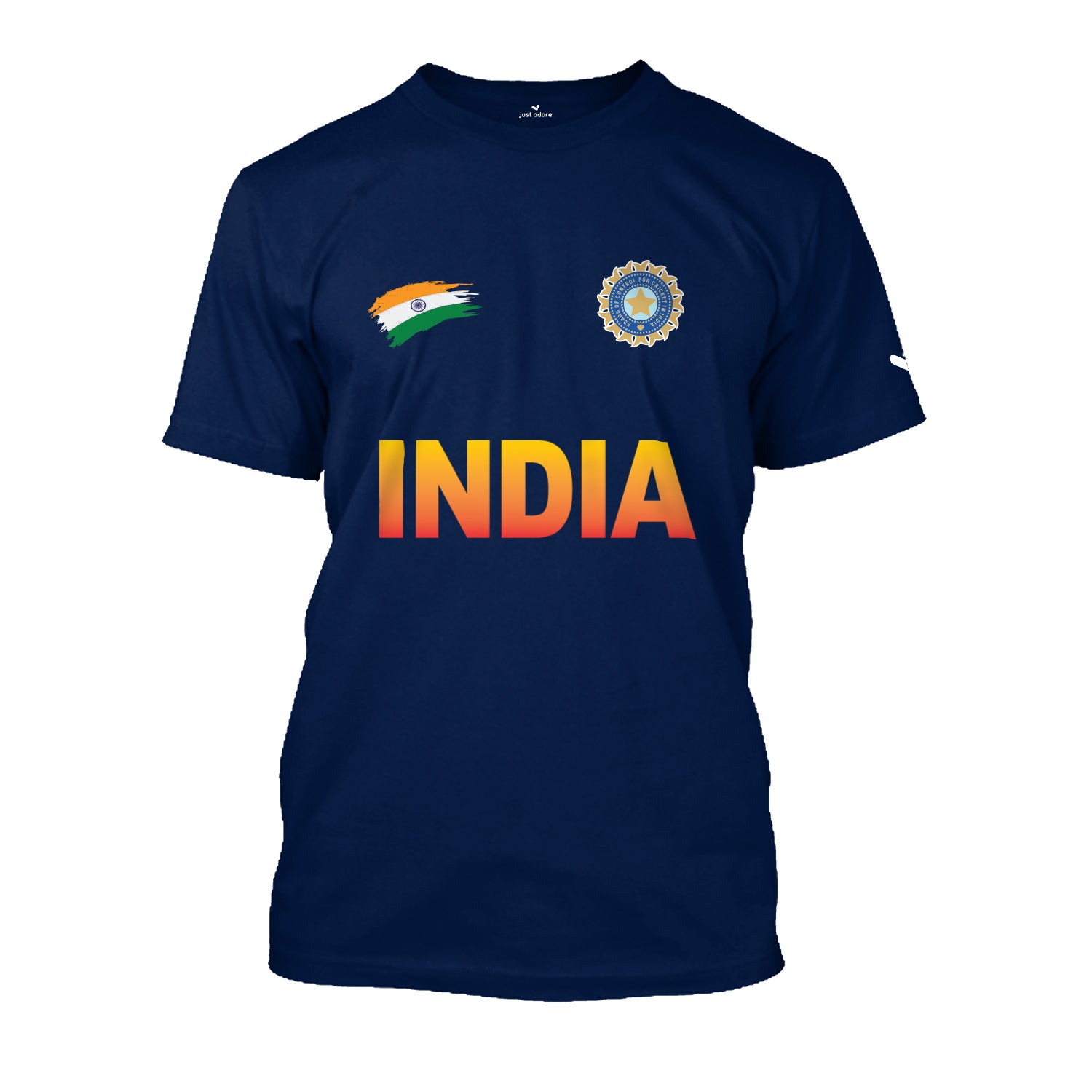 ICC Cricket World Cup T20 Indian Team Fans Tshirt - Indian Cricket Team ...