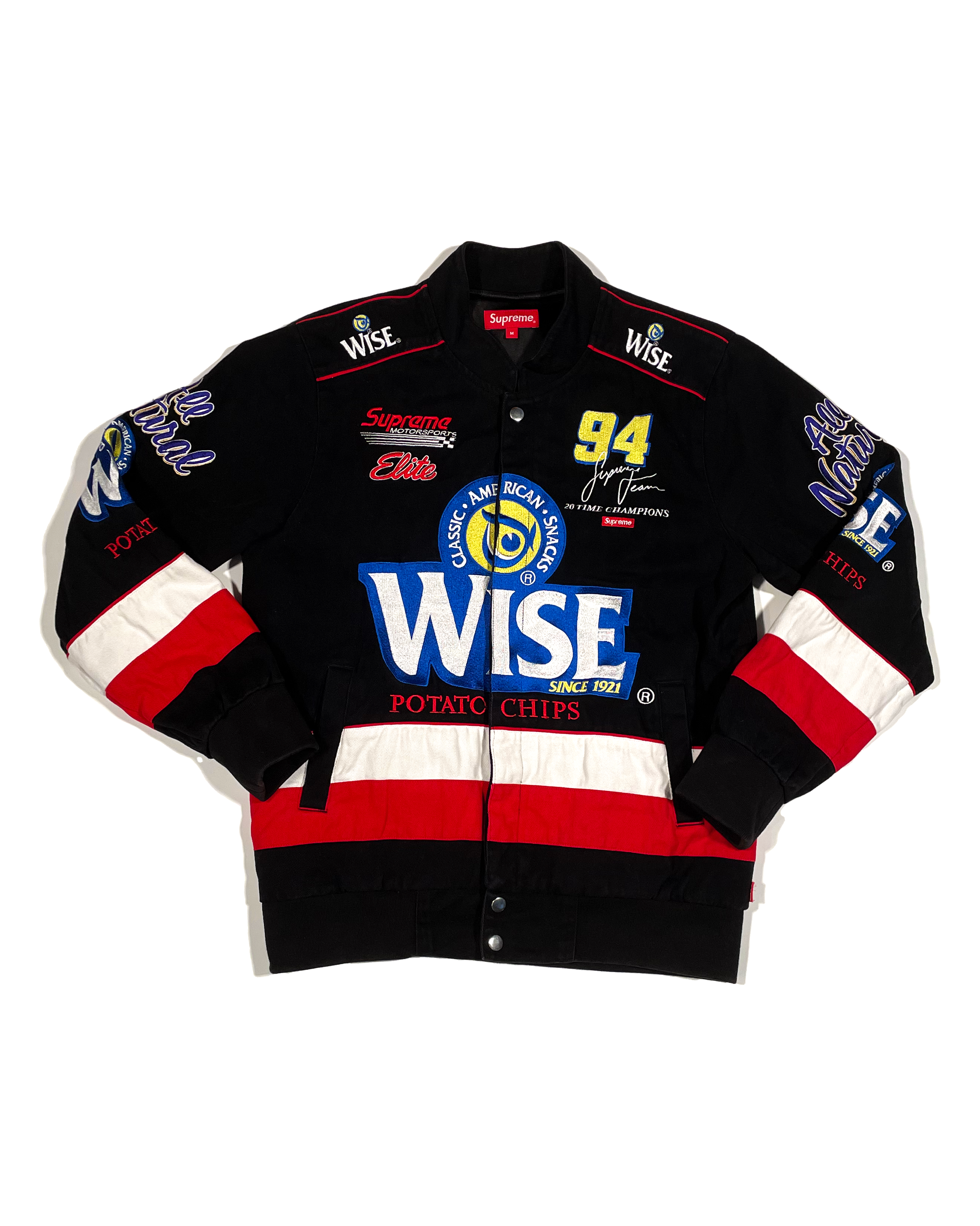 supreme × WISE 13AW Racing jacket