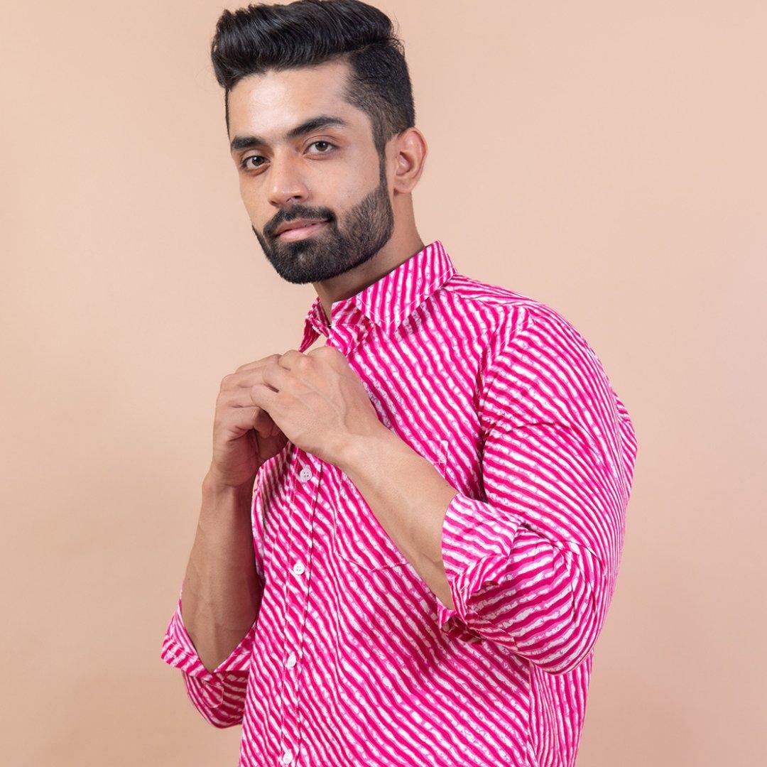 Sanganeri Shirts For Men - Get 20% Off - Get Now!– Tistabene