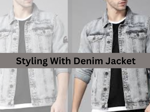 Style with denim jacket