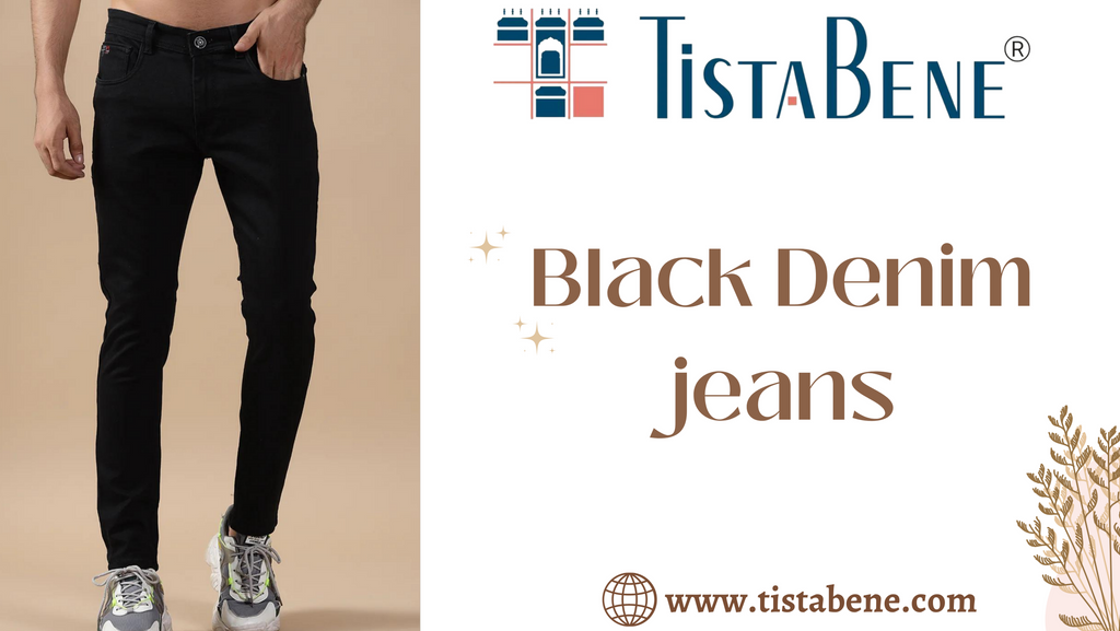 Black Denim jeans | tistabene