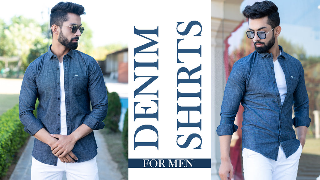 denim shirt for men