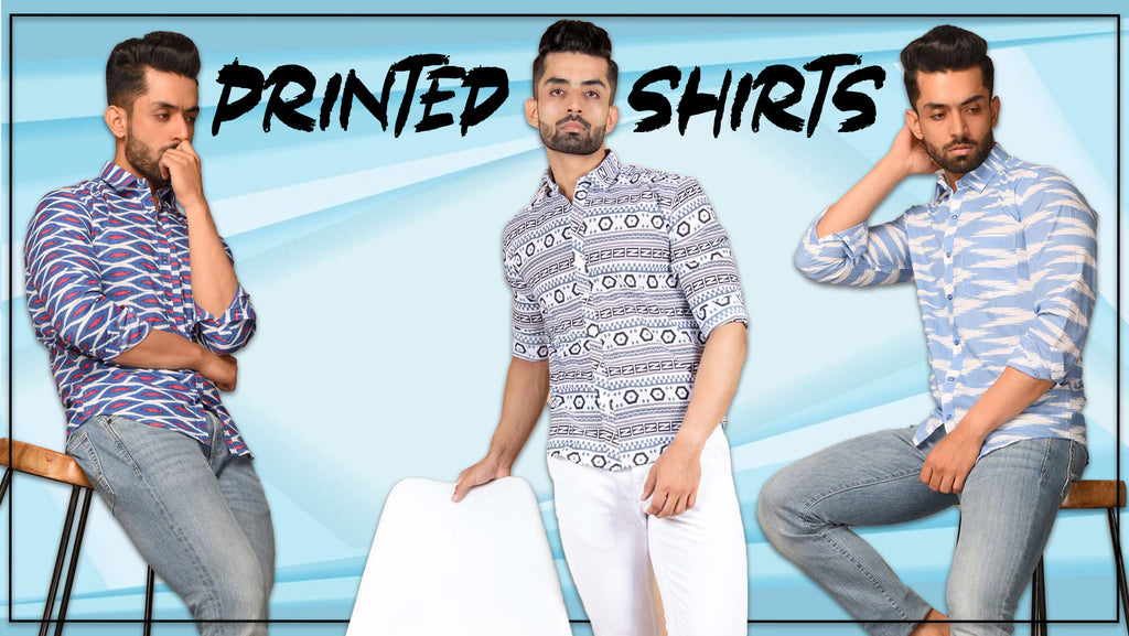 Printed shirts for men