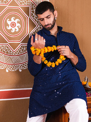 Blue kurta