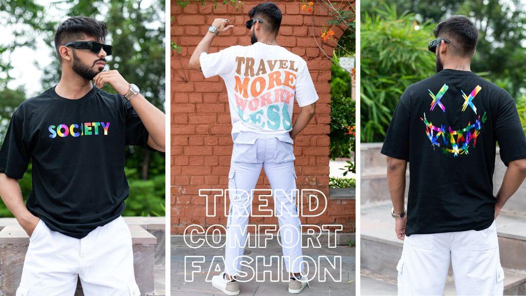 Oversized T-Shirts for Men: Comfort Meets Style - Tistabene