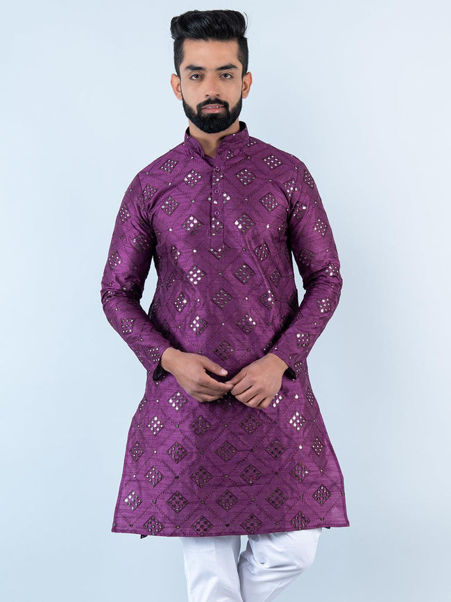 Mirror Work Kurta