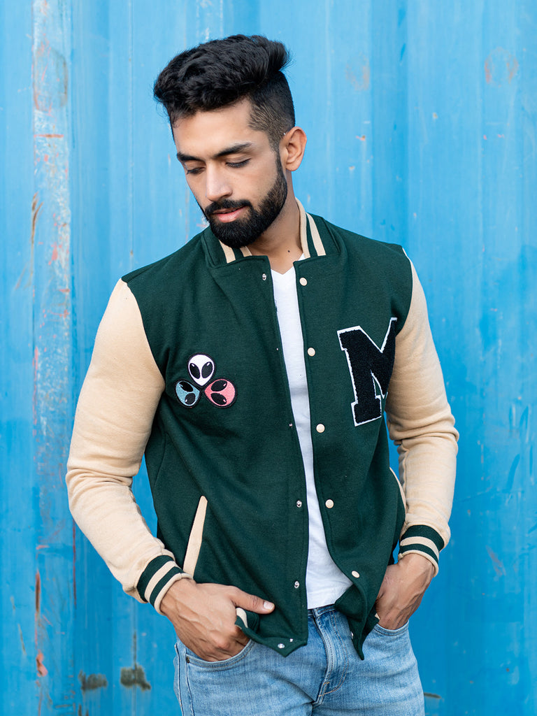 Varsity Jacket (Green) – tons-shop