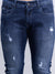 Dark Blue Denim Ankle Length Stretchable Men's Jeans