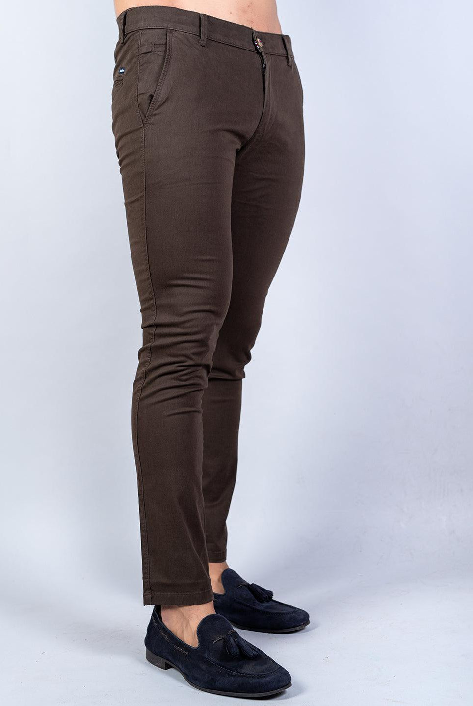 Solid Camel Brown Pant