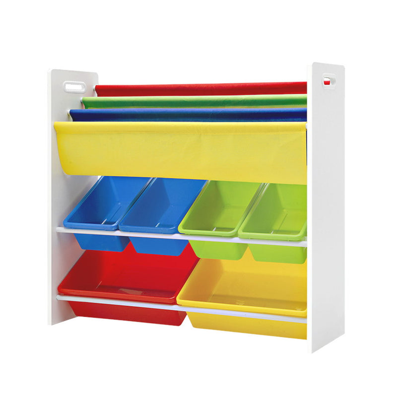 toy storage blue