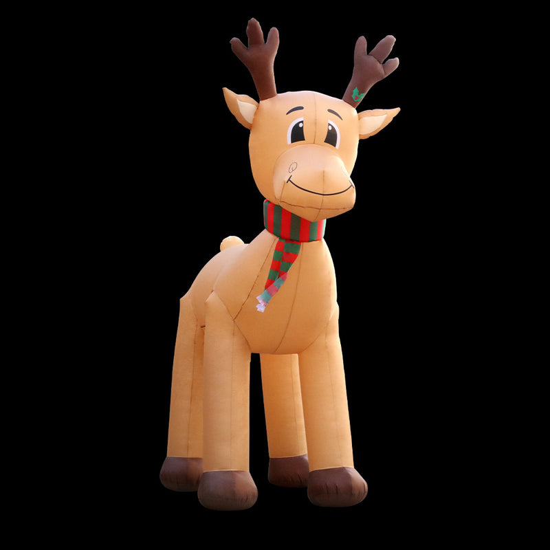 christmas inflatable deer