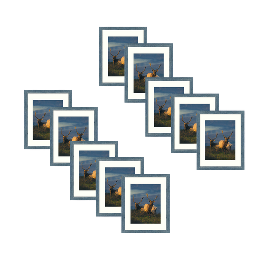 11x14 Certificate MDF Frame 0.87 Inch for 8.5x11 Picture - Pack of 12