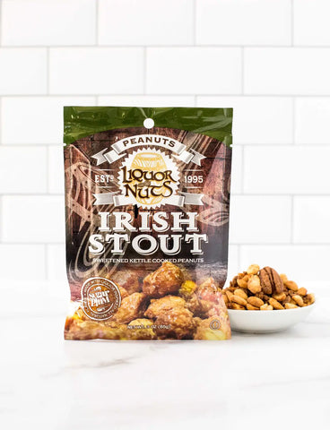 Irish Stout- Beer and Bourbon Flavored Peanuts