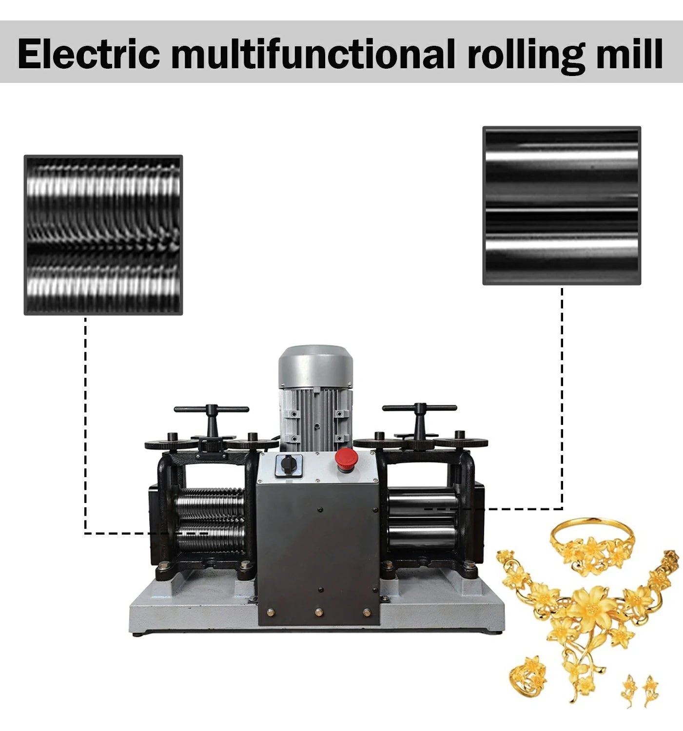 electric rolling mill jewelry,LK-RME02