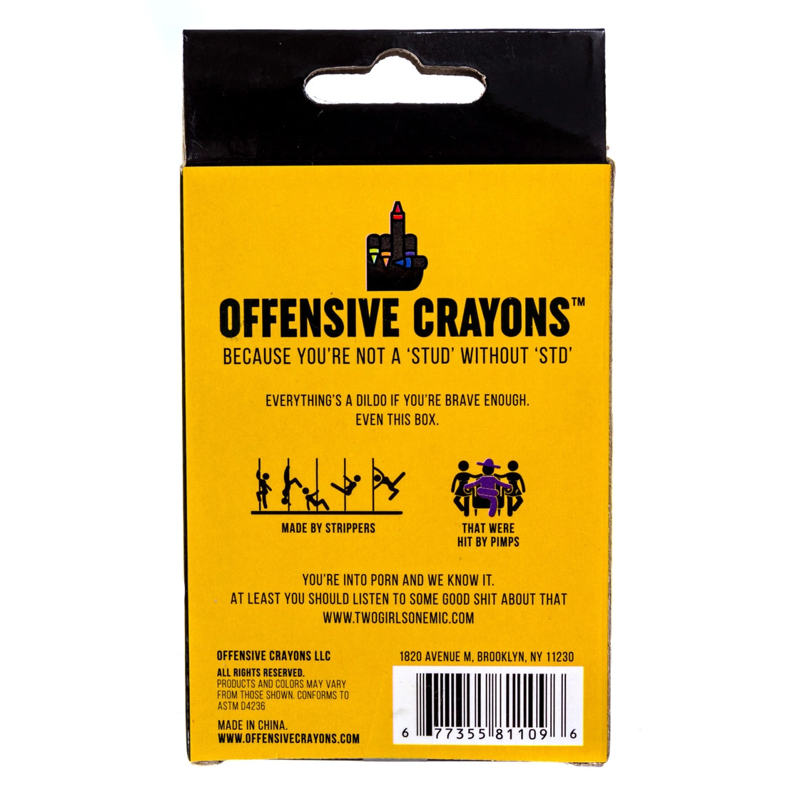 Offensive Porn - Offensive Crayons: Porn Pack â€“ The Monroe Mercantile