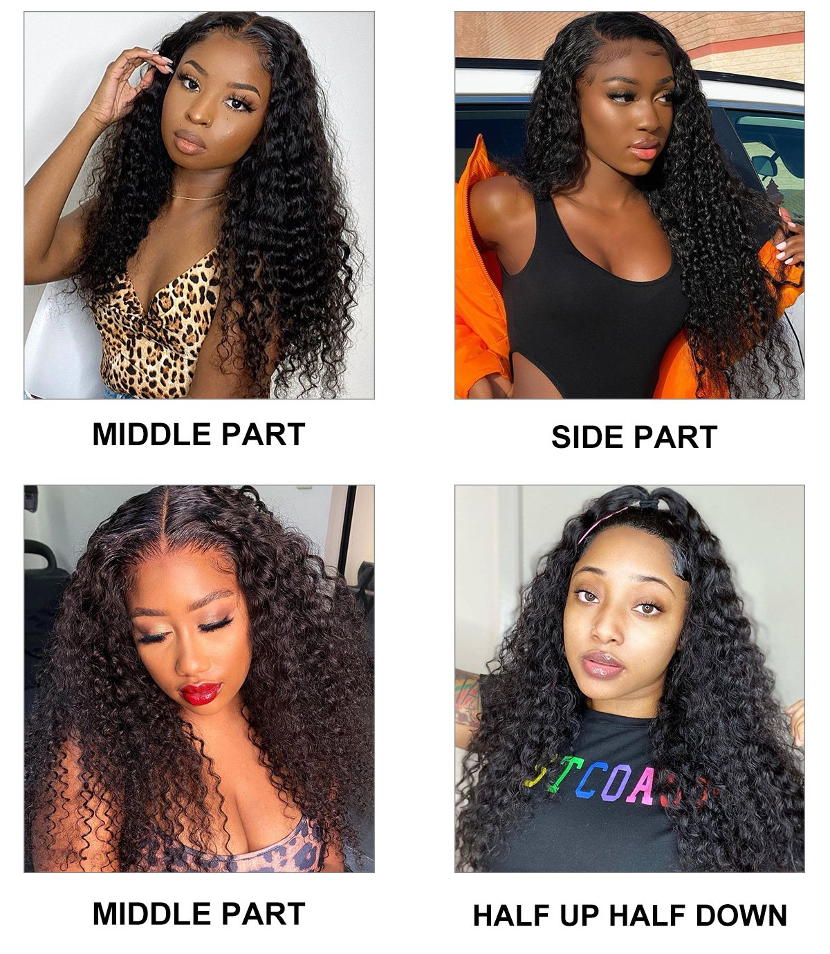 free part 5x5 hd lace deep wave wig