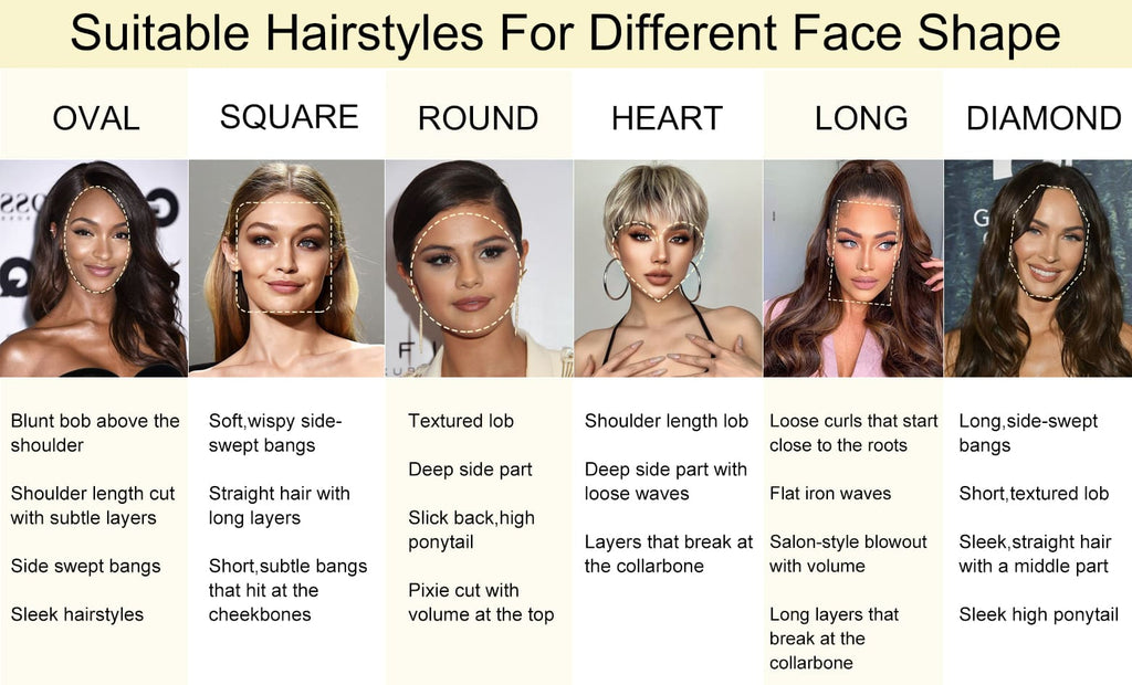 How To Select The Most Suitable Hairstyles For Your Face Shape