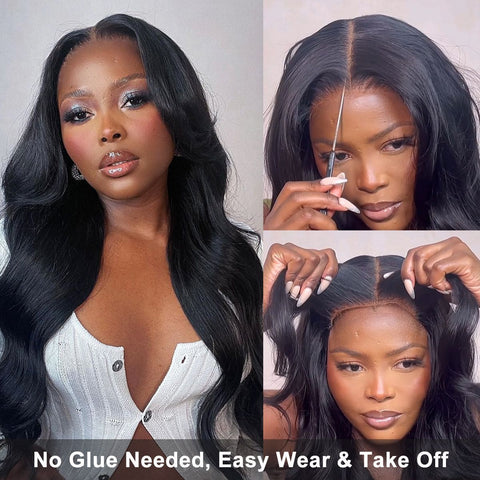 Wear Go Glueless Pre-Cut Lace Body Wave HD Lace Closure Wig