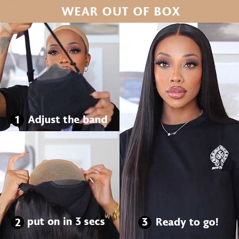 wear out of box for glueless wig