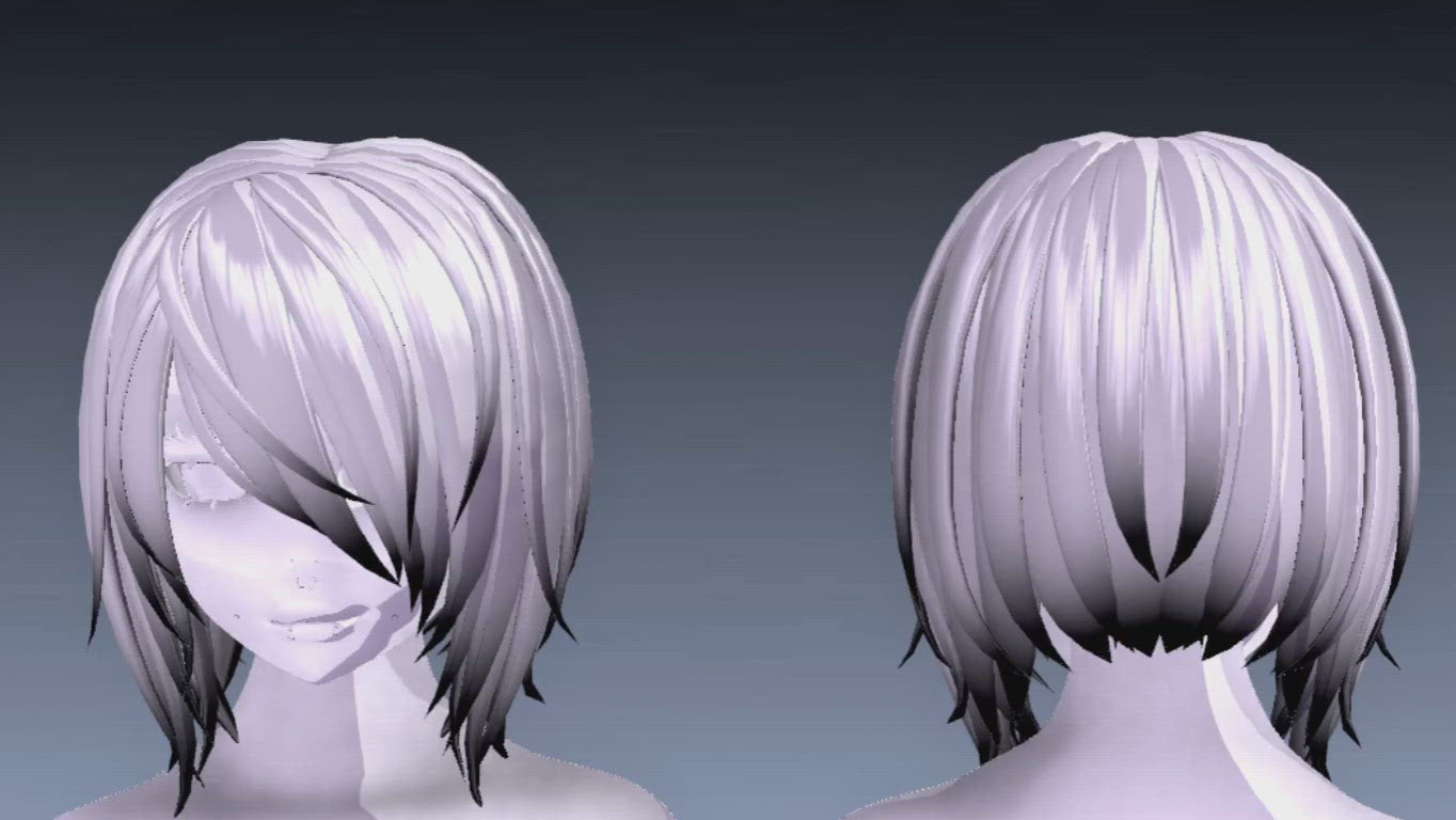 male hair 3D Models to Print  yeggi