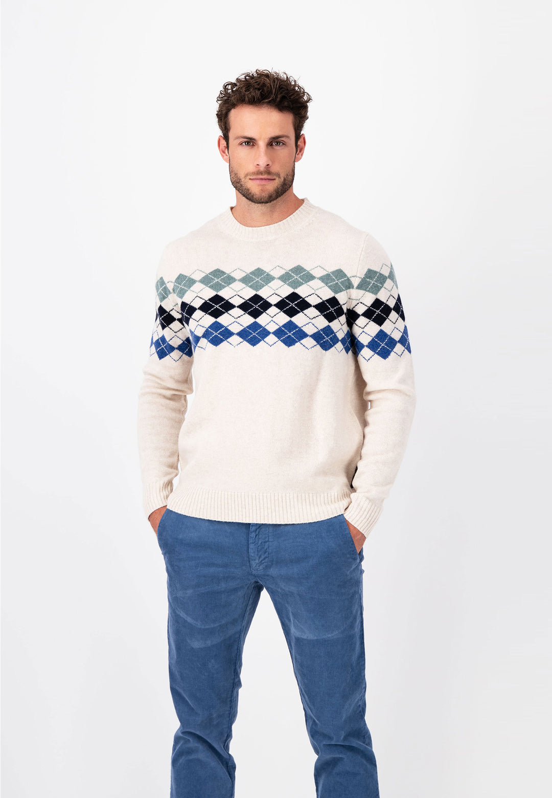 Gestreifter Pullover aus Wolle – FYNCH-HATTON | Offizieller Online Shop | 