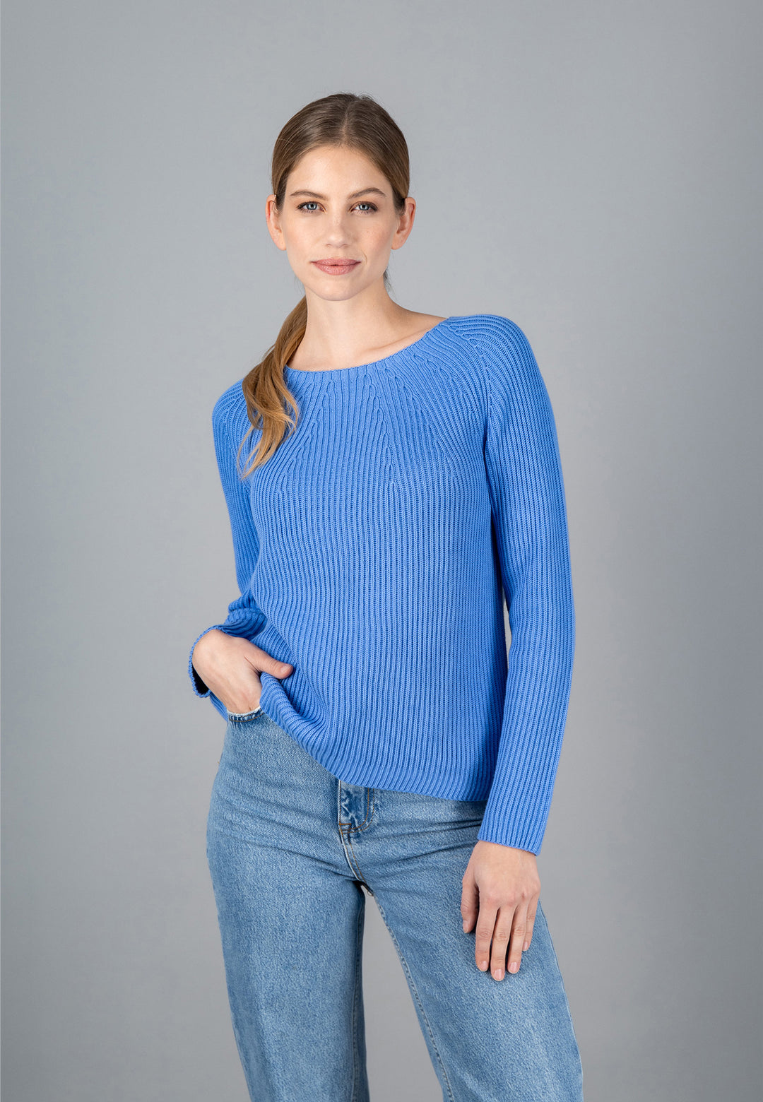 FYNCH-HATTON Rundhalsausschnitt mit Offizieller – Online Feinstrickpullover Shop |