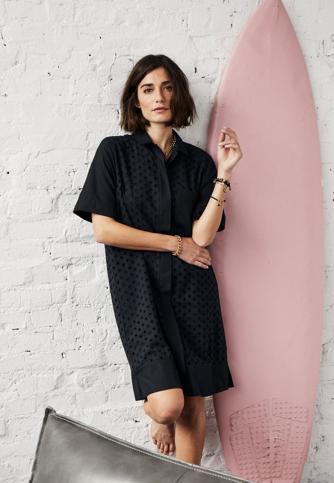 Tunika-Kleid mit Volant – FYNCH-HATTON Offizieller Shop | Online