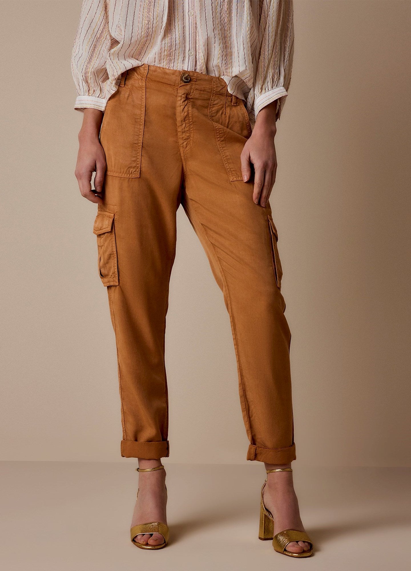 Empyre Loose Fit Dark Brown Cargo Skate Pants | Shop Midtown