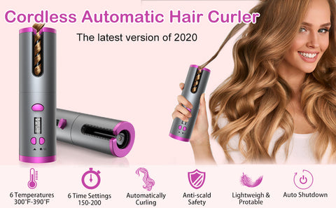 Wireless Hair Curler - Life Saving Products