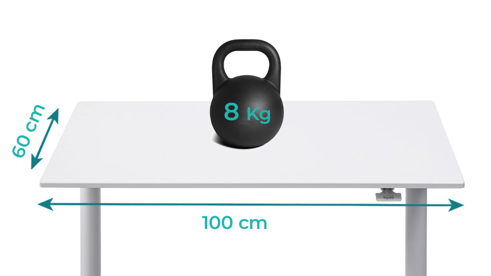 Poids 13 Kg supporté par le plateau